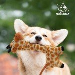 Interactive Nocciola Giraffe Dog Toy for Small Breeds