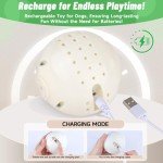 QDAN Interactive Dog Soccer Ball with Straps