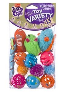 HARTZ Just For Cats Variety Toy Pack - 13 Pieces