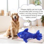 Interactive Shark Dog Toy keeps dogs busy indoors/outdoors