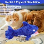 Interactive Shark Dog Toy keeps dogs busy indoors/outdoors