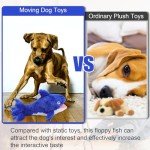Interactive Shark Dog Toy keeps dogs busy indoors/outdoors