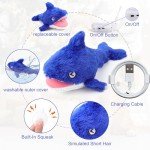 Interactive Shark Dog Toy keeps dogs busy indoors/outdoors