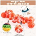 Large Dog Chew Toys: Tough 2-Pack for Aggressive Chewers