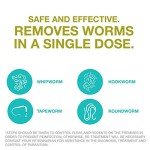 Quad Dewormer for Small Dogs, 2-25 lbs, 4 Tablets