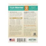 Durvet Triple Wormer for Medium and Large Dogs