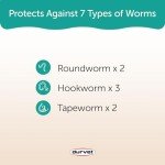 Durvet Triple Wormer for Medium and Large Dogs