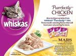 WHISKAS Chicken Variety Pack Wet Cat Food 10-Pack