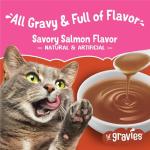 Purina Friskies Lil' Gravies Salmon Cat Treats 16-Pack