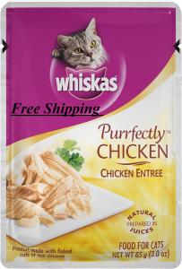 Whiskas Wet Cat Food Pouches 3 oz. 24-Pack