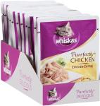 Whiskas Wet Cat Food Pouches, Chicken Flavor 3 oz