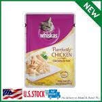 24-Pack WHISKAS Purrfectly Chicken Cat Food 3 oz