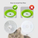 6 Pack Replacement Filters for Catit Fountains