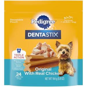 Pedigree Dentastix Small Dog Treats with Chicken