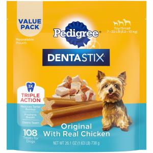 Pedigree Dentastix Chicken Treats for Dogs 26.1 oz