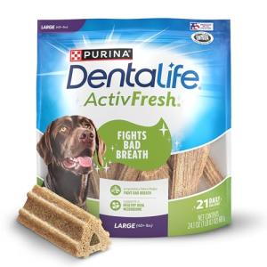 Dental Chews for Large Dogs, Chicken Flavor