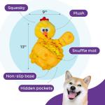 Outward Hound Snuffle Palz Plush Dog Puzzle Mat