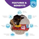 Nina Ottosson Fast Food Plush Dog Puzzle Mat