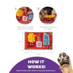 Nina Ottosson Fast Food Plush Dog Puzzle Mat
