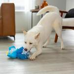 Outward Hound Plush Snuffle Ball Dog Puzzle - Blue