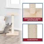 TRIXIE Gray Medium Scratching Post with Mirror