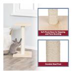 TRIXIE Gray Medium Scratching Post with Mirror