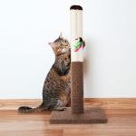 PETMAKER Tall Cat Scratching Post with Toy