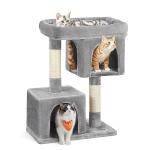 Feandrea 33.1-Inch Cat Tree Tower for Large Cats
