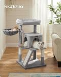 Feandrea Multi-Level Cat Tree with Perch and Cave