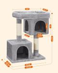 Feandrea 33.1-Inch Cat Tree Tower for Large Cats
