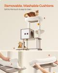 Feandrea 2-in-1 Cat Tree with Litter Box