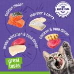 Seafood and Chicken Pate Wet Cat Food Pack