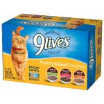 9Lives Poultry & Beef Wet Cat Food Variety Pack