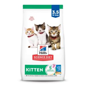 Hill's Science Diet Kitten Dry Cat Food 3.5 lb