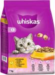 WHISKAS Dry Cat Food with Chicken, 7kg Bag