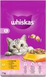 WHISKAS Dry Cat Food with Chicken, 7kg Bag