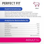 Perfect Fit Dry Food for Active Cats, Beef 7kg