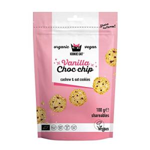 Kookie Cat Vegan Choc Chip Vanilla Mini Cookies