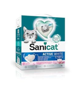 Sanicat Active White Lotus Flower Cat Litter