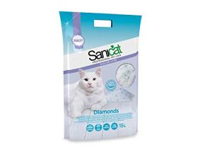 Sanicat Diamond Silica Gel Cat Litter - 15L