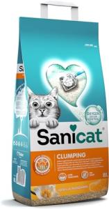 Sanicat Clumping Cat Litter with Vanilla Mandarins