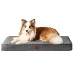 EHEYCIGA Extra Large Orthopedic Dog Bed - Grey