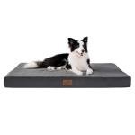 Washable Large Orthopedic Dog Bed with Plush Cover