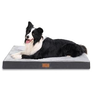Large Washable Orthopedic Dog Bed with Anti-Slip