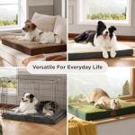 Washable Large Orthopedic Dog Bed with Plush Cover