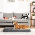 EHEYCIGA Extra Large Orthopedic Dog Bed - Grey