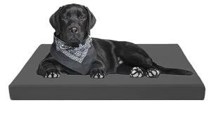 Waterproof Orthopedic Dog Bed with Removable Cover