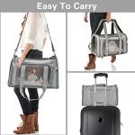 Portable Soft-Sided Pet Carrier for Travel
