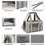Portable Soft-Sided Pet Carrier for Travel