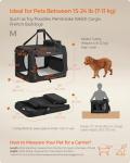 Feandrea Portable Foldable Pet Carrier Bag